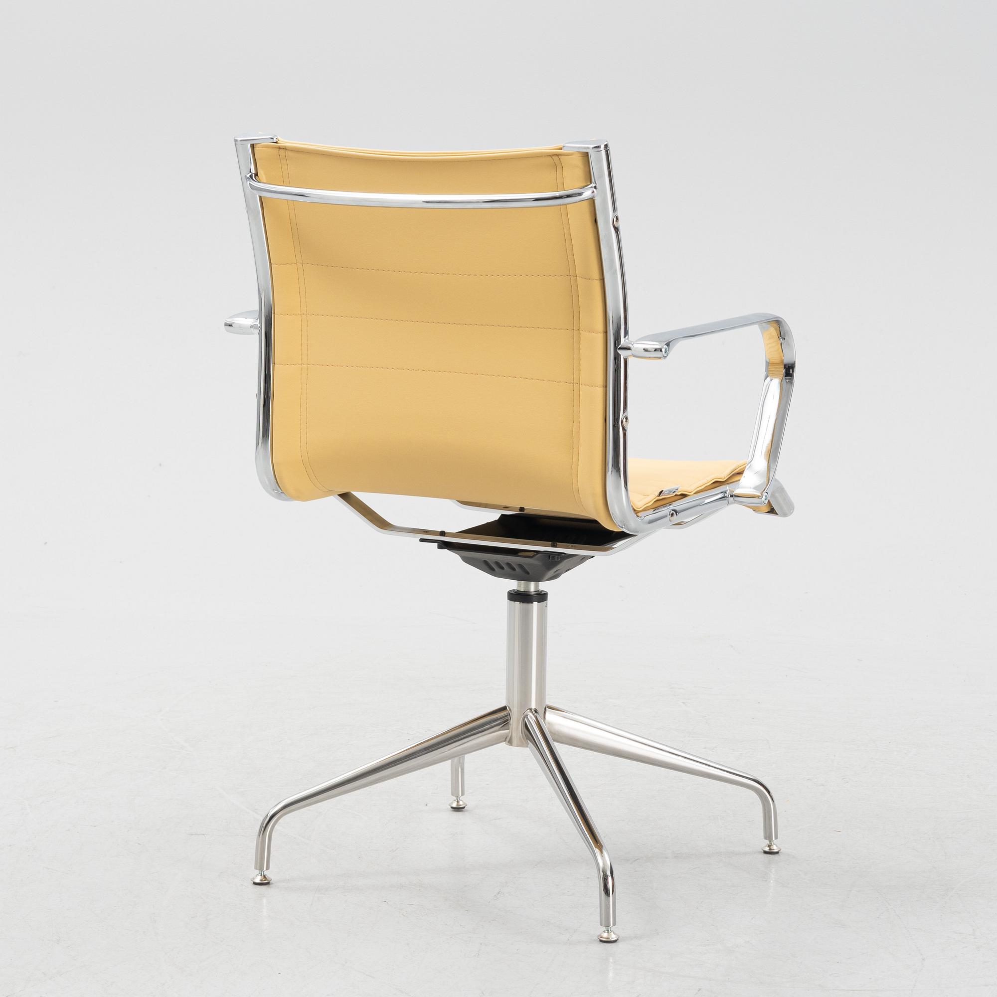 Leyform, kontorsstol, "Origami", samtida tillverkning.