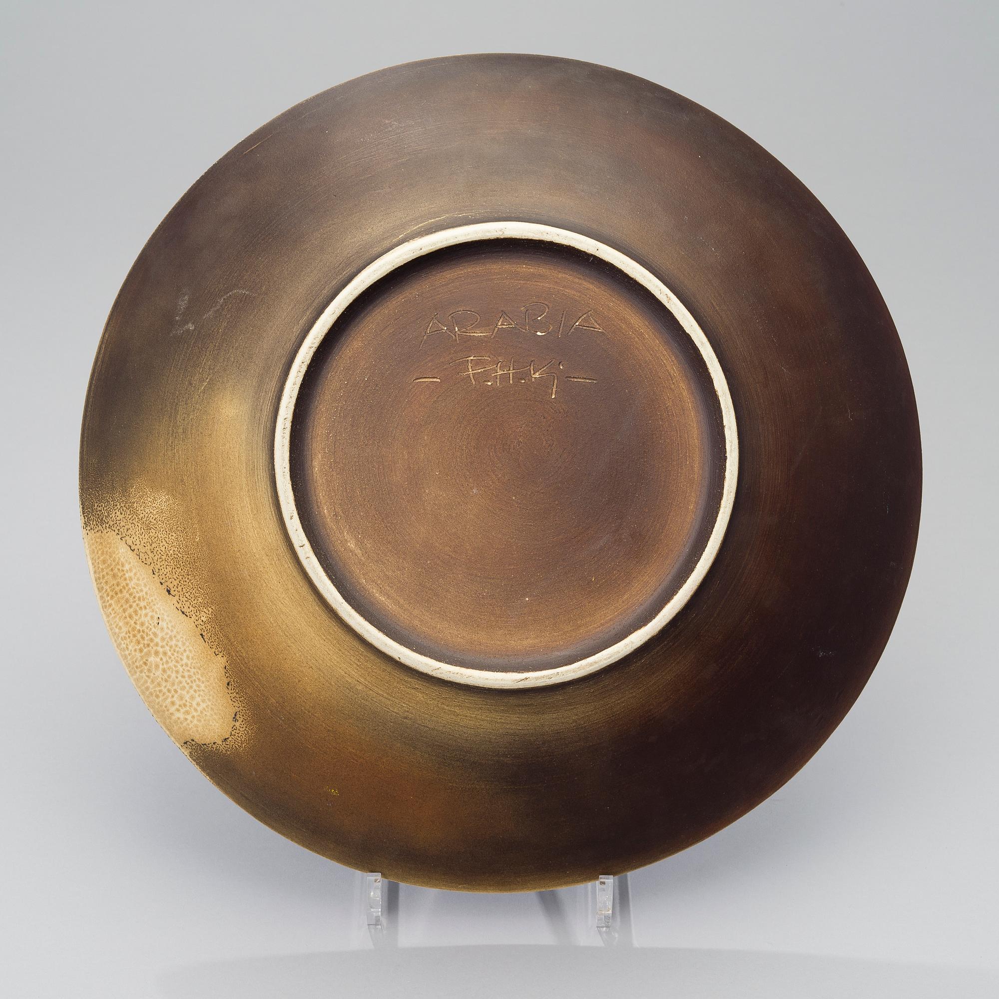 FRIEDL HOLZER-KJELLBERG, MALJA, keramiikkaa, signeerattu F.H.-Kj. Arabia.