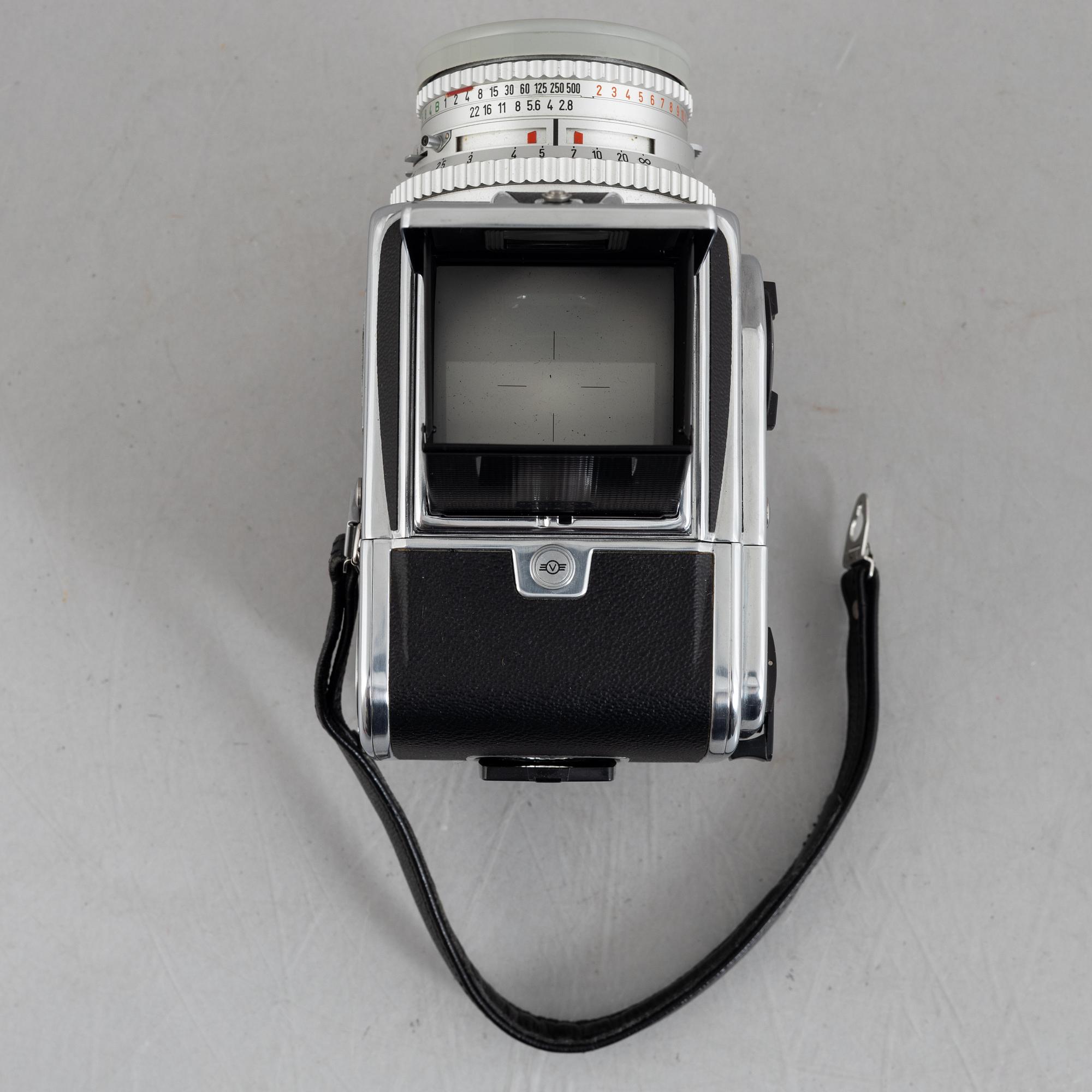 A Hasselblad 500EL camera from Viktor Hasselblad AB, Sweden, 1970's.