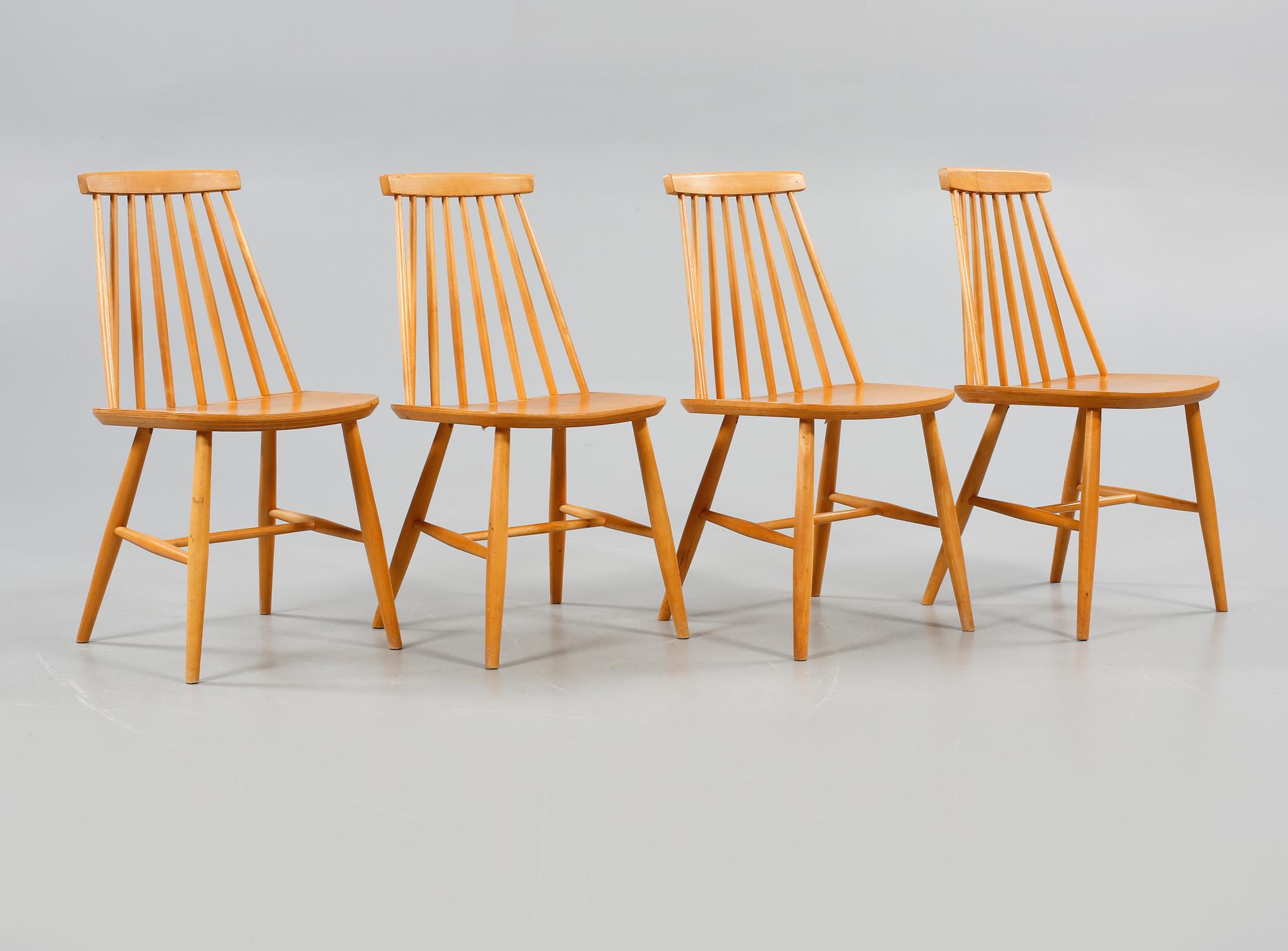 STOLAR, 4 st, "Tellus", IKEA, 1900-talets andra hälft.