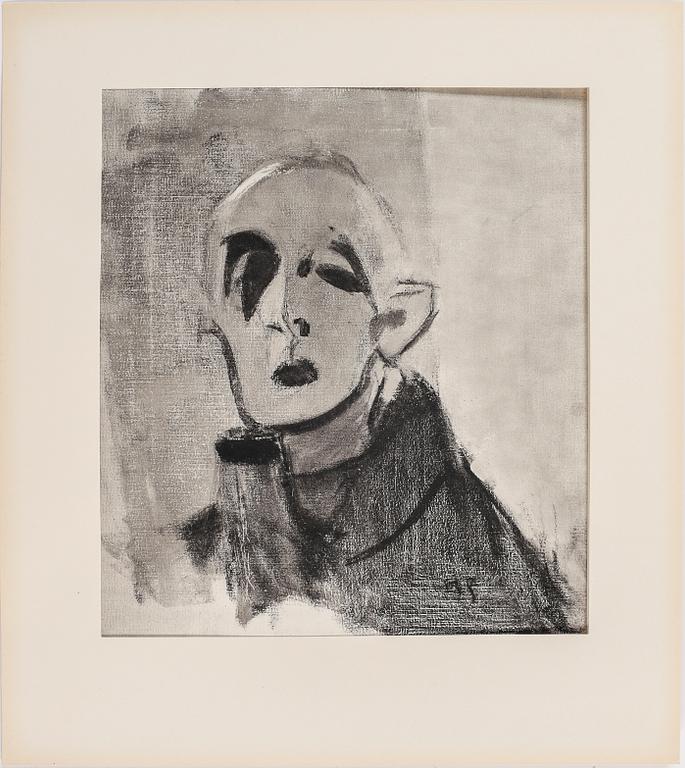 HELENE SCHJERFBECK, mapp, 48st reproduktioner, Gotthard Johansson, numrerad 345/500, Nordisk Rotogravyr Stockholm 1945.