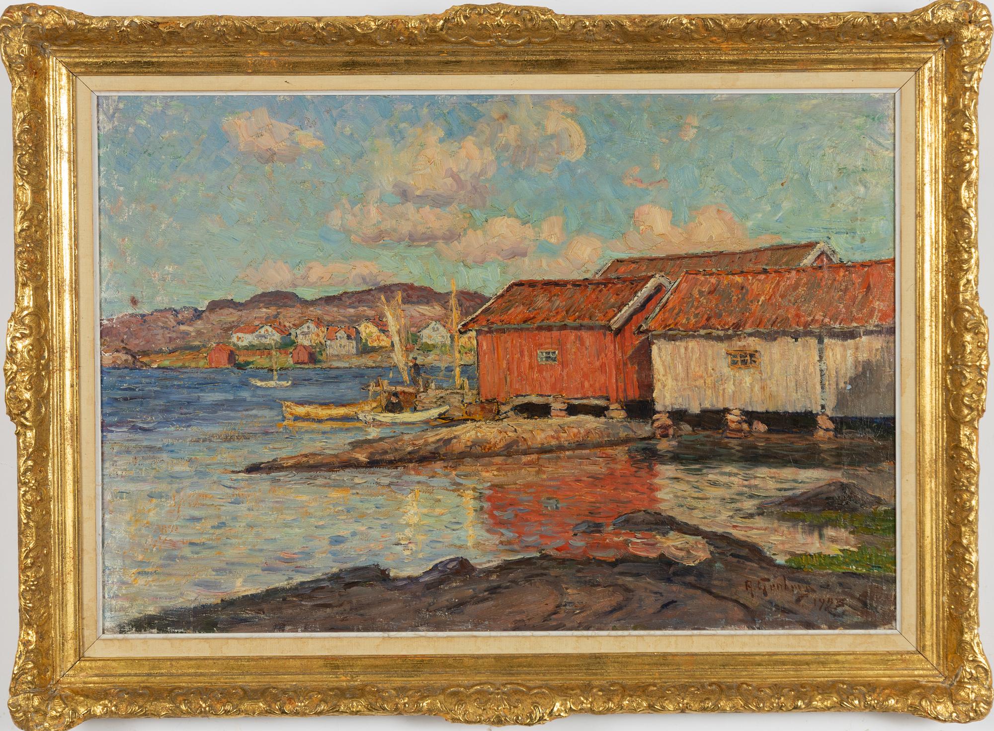 Anton Genberg, Boathouses, the west coast.