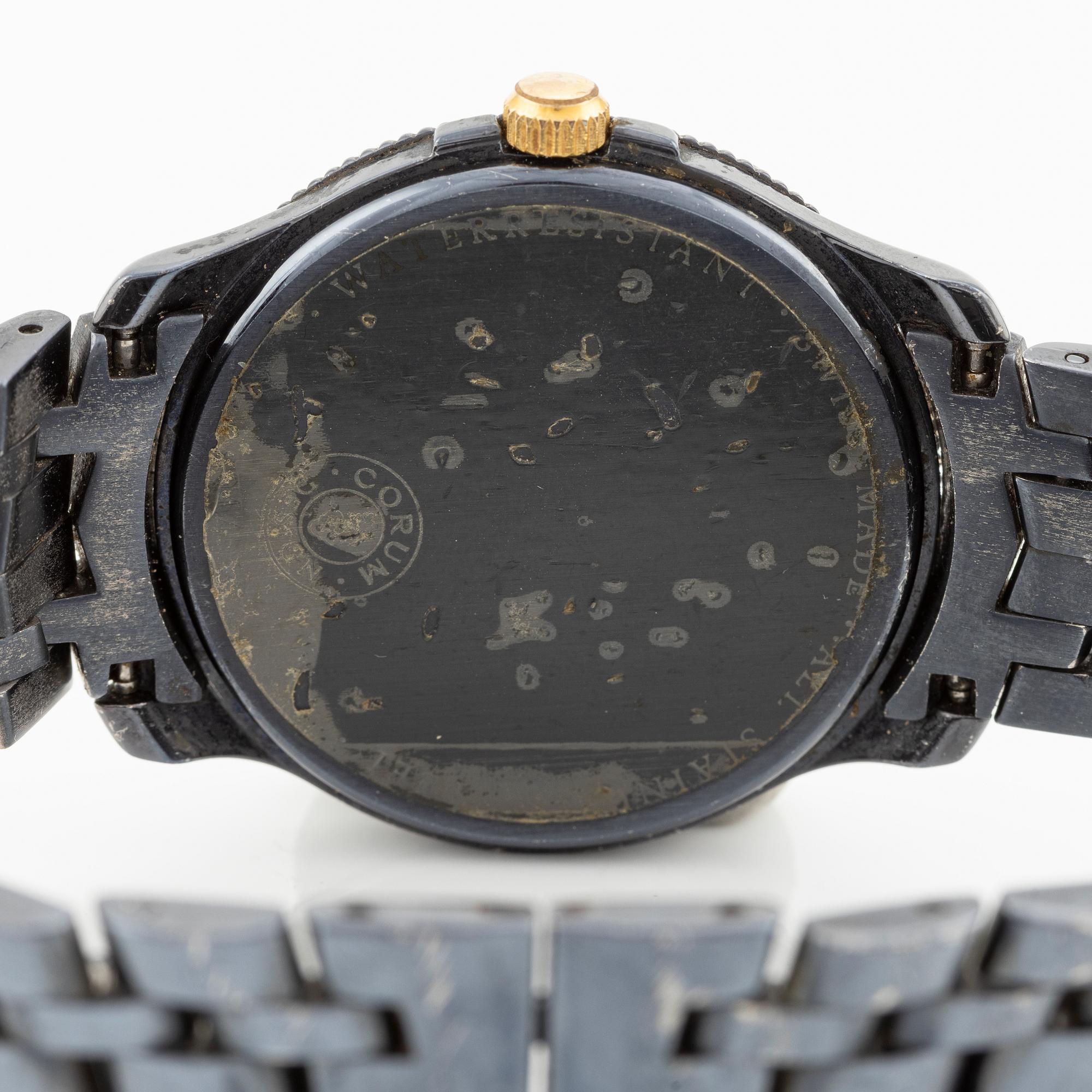Memotime, Save the Sea, wristwatch, Corum Design, 38 mm.