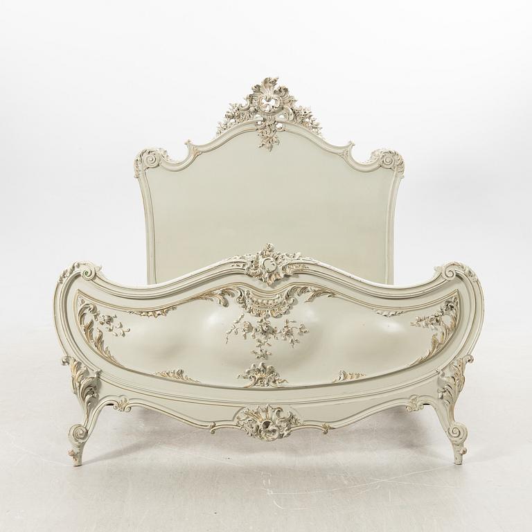 Bed in the Louis XV style, L. Malard, Paris, early 20th century.