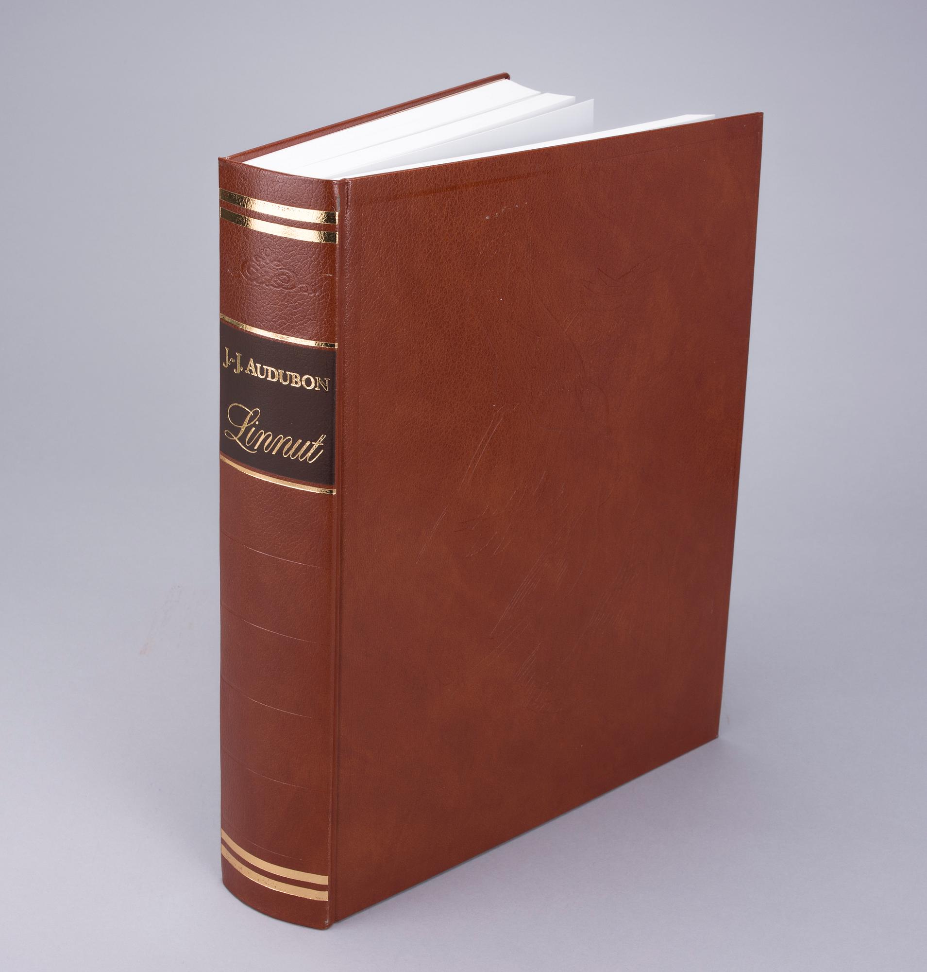 BOK, "Linnut", John James Audubon, numrerad upplaga 1050/2000, Weilin + Göös, 1990.