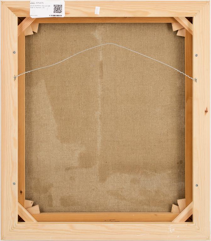 OLLE NYMAN, olja på duk, signerad.