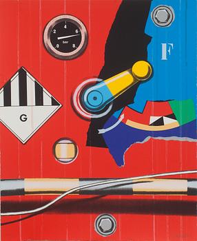 PETER KLASEN, färgserigrafi, signerad och numrerad HC 4/15.