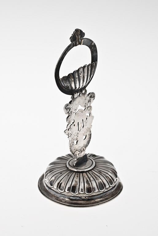 FICKURSSTÄLL, silver, senempire,  Norrköping 1800-talets mitt.