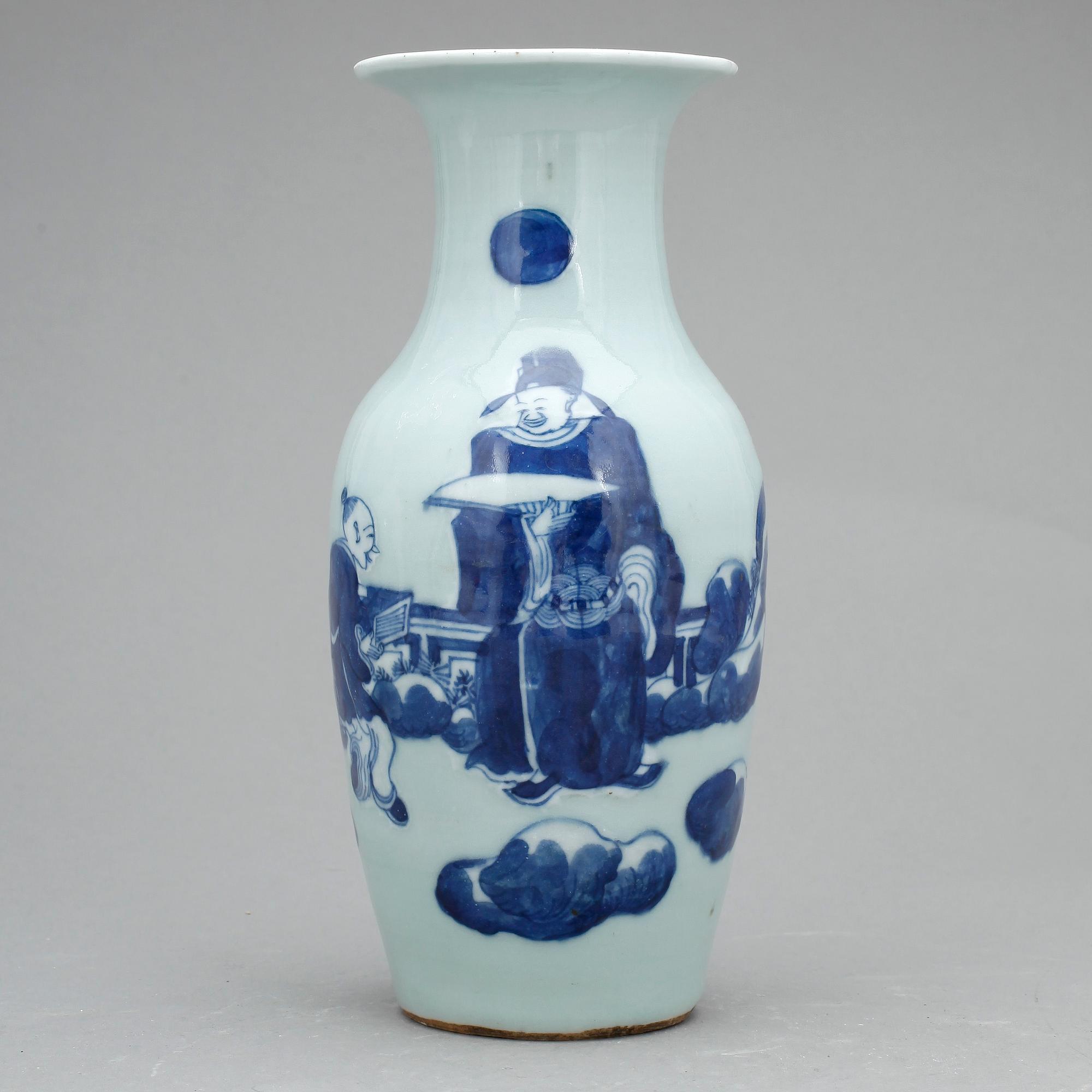 VAS, porslin, Kina, 1800-tal.