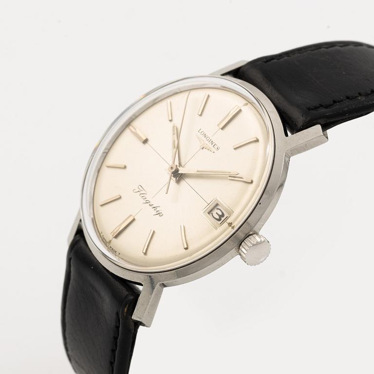 Longines, Flagship, wristwatch, 34 mm.