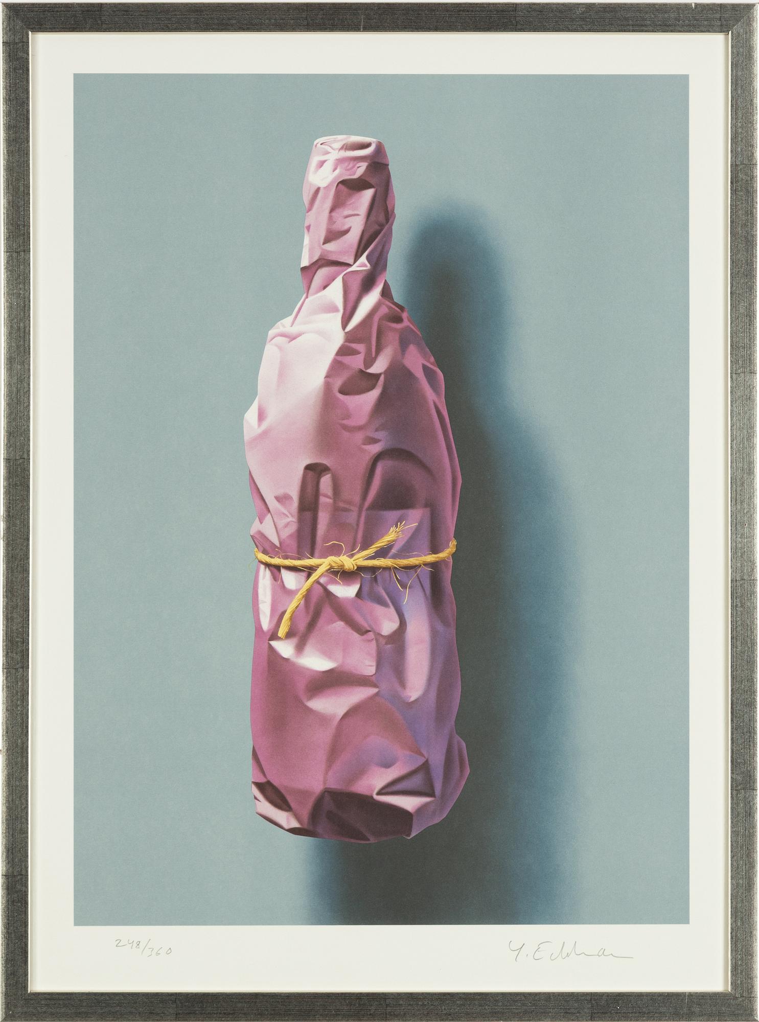 Yrjö Edelmann, Wrapped bottle.
