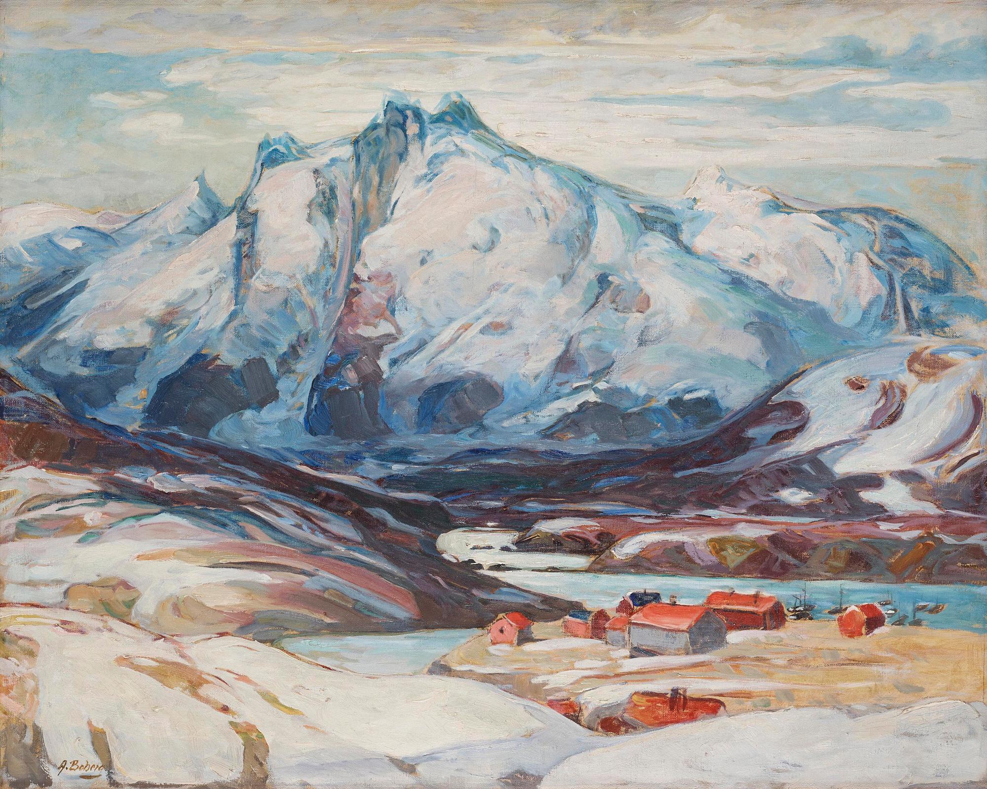 Anna Boberg, Motif from Northern Norway.