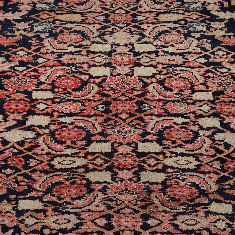 A rug, possible Malayer, semiantique/antique, 342 x 188 cm.