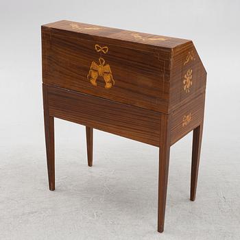 A Gustavian Style Desk, circa 1900.