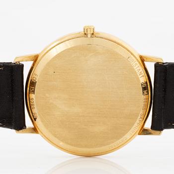 Certina, wristwatch, 18K gold, 33.5 mm.