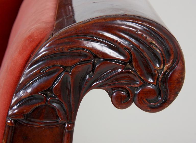 SOFFA, senempire, 1800-talets mitt.