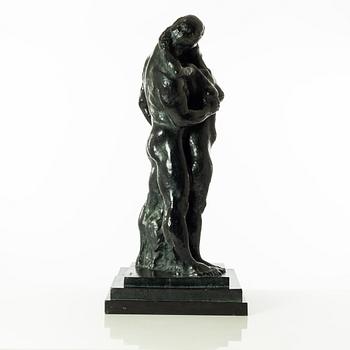 Gudmar Olovson, sculpture. Signed. Numbered. Foundry mark. Bronze, total height 71 cm, length 33 cm.