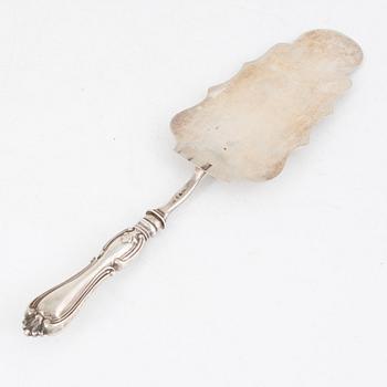 A Swedish Silver Cake Server, mark of Christopher Creutz, Stockholm 1861.