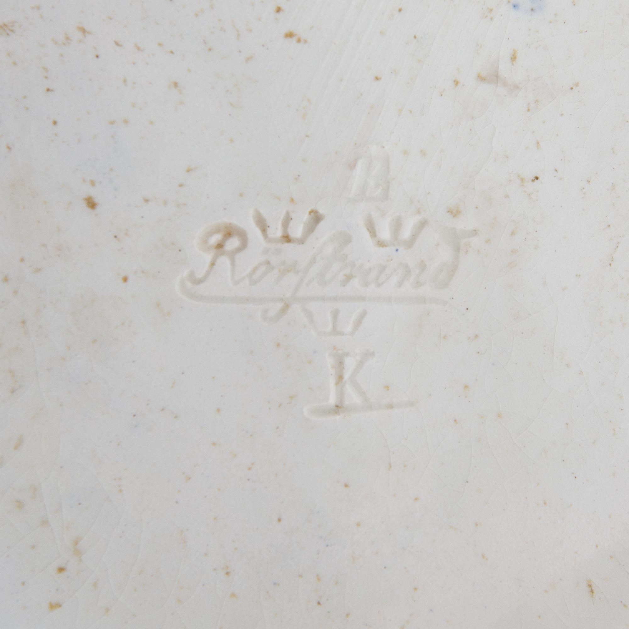 Jardinière Neo-Renaissance Rörstrand ca 1890 majolica.