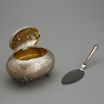 PARTI SILVER, 2 delar, bland annat Cohr, Danmark, 1900-tal.