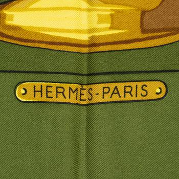 Hermès, scarf, "Harnais des Presidents".