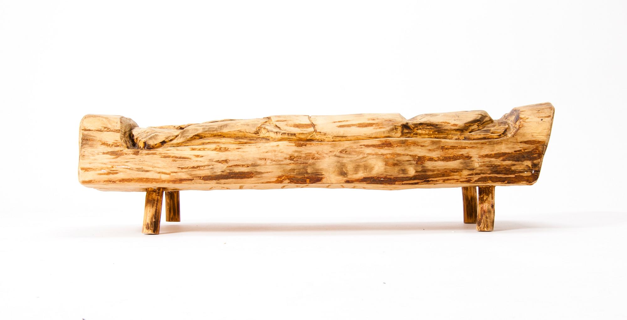 AARNE PALDANIUS, träskulptur, signerad och daterad 1976.