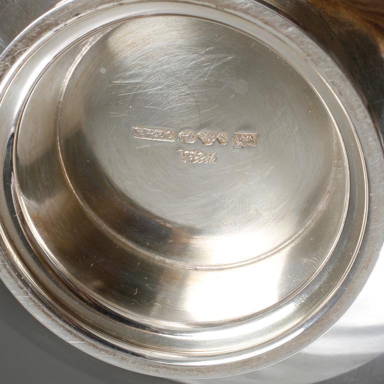 PARTI SILVER, 3 delar, mestadels Stockholm, 1900-talets första hälft, vikt 471 g.