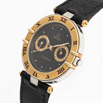 Omega, Constellation, "Black Dial", armbandsur, 33 mm.