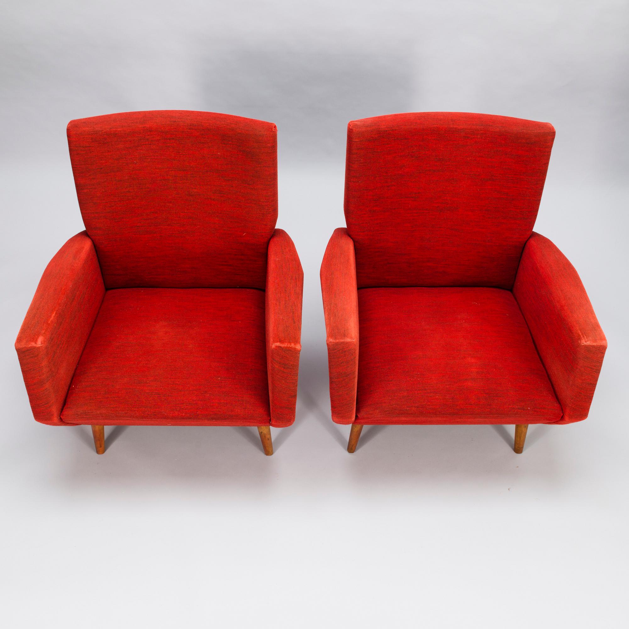 GIO PONTI, nojatuolipari, valmistaja Asko 1957-1959.
