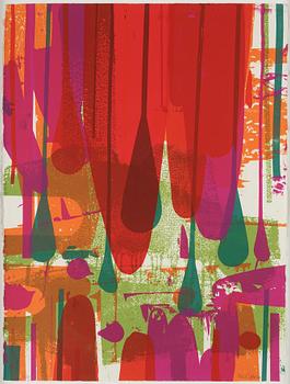 ASTRID SYLWAN, serigrafi, signerad och numrerad 25/50.