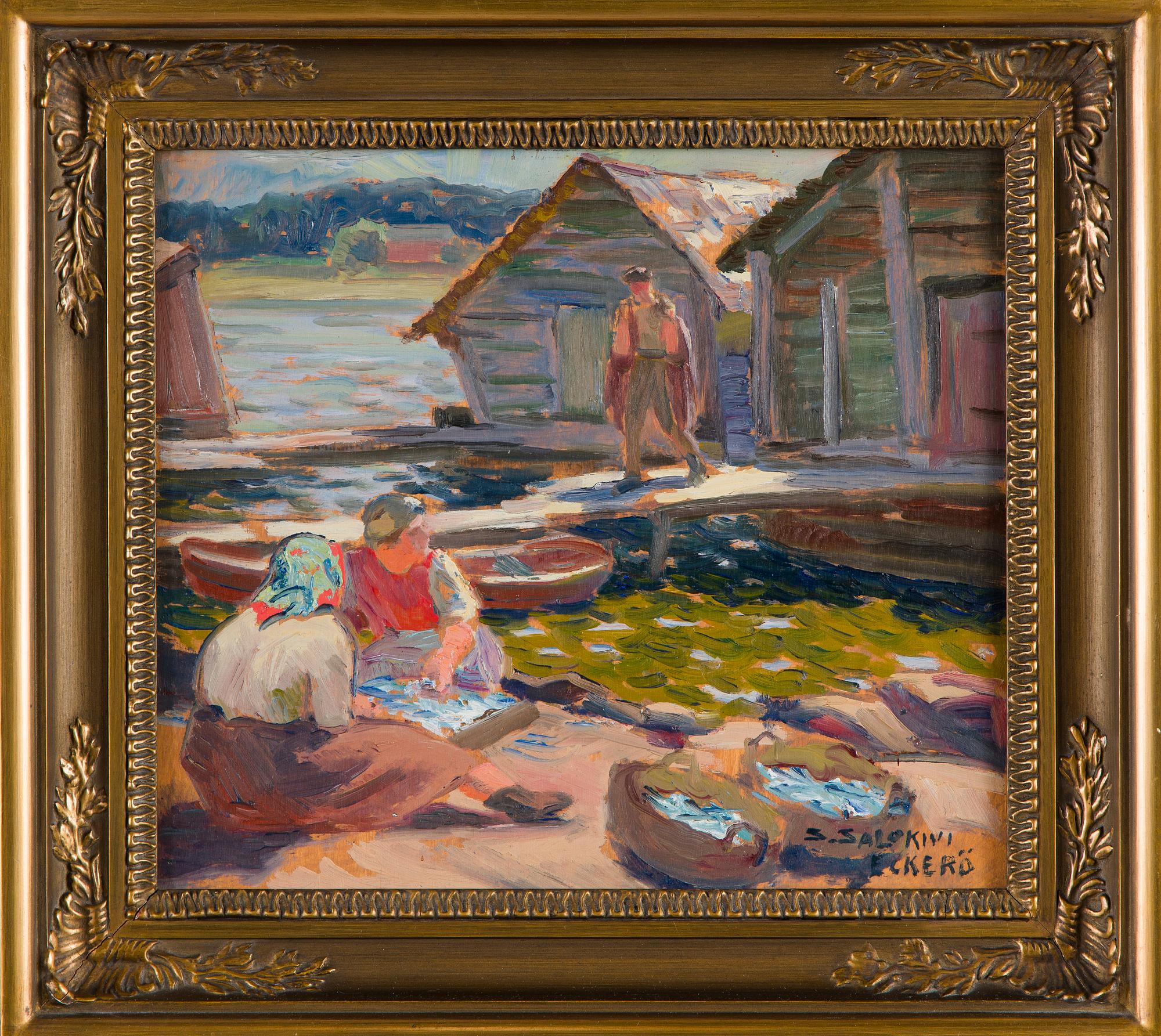 Santeri Salokivi, Eckerö.