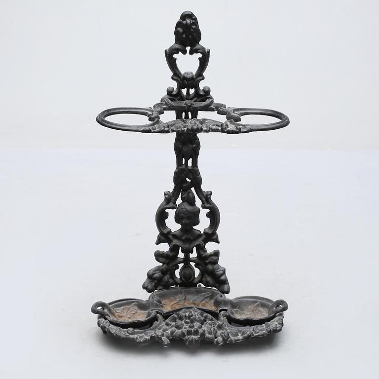 PARAPLYSTÄLL, gjutjärn, 1900-tal.