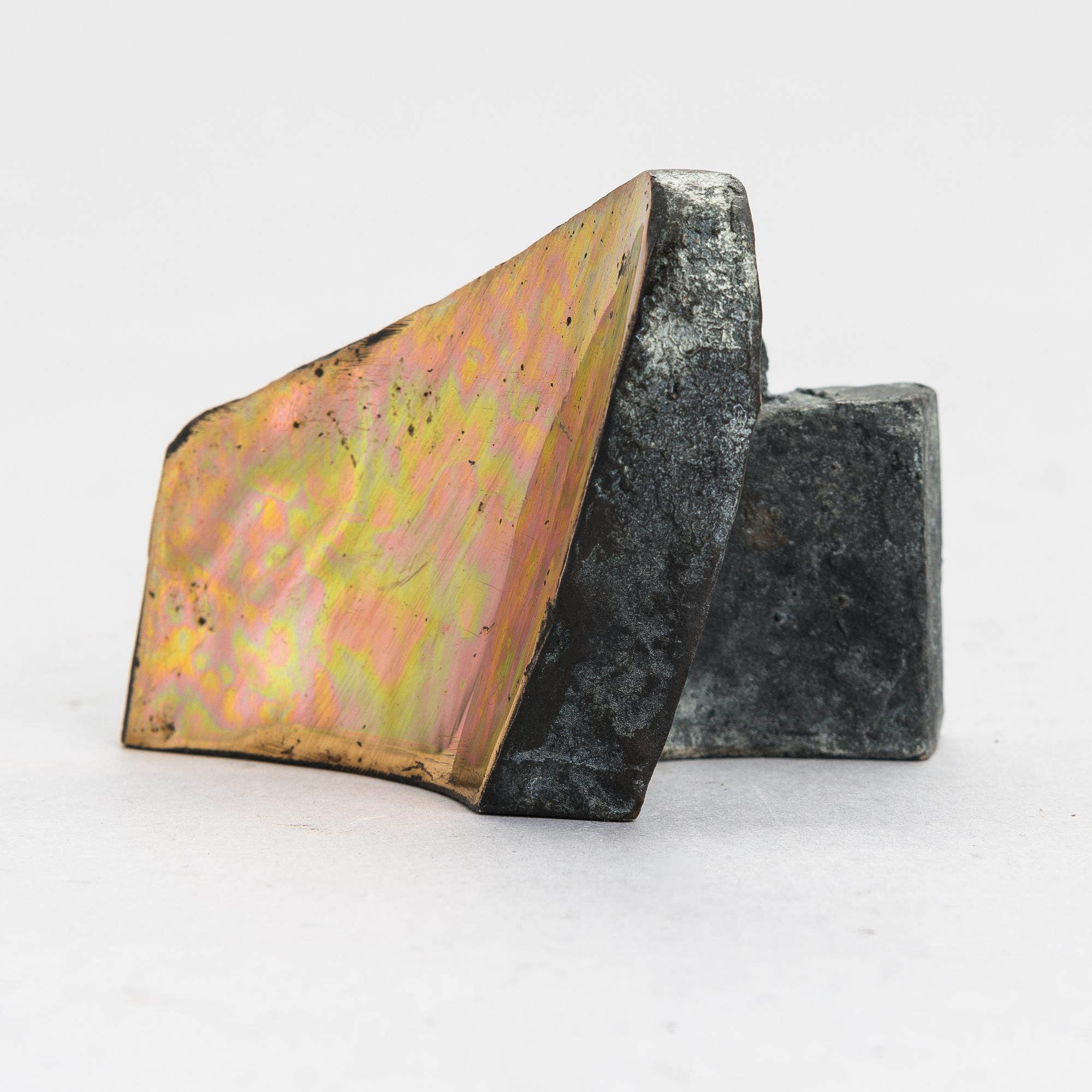 Kain Tapper, bronze, signed and dated -77.