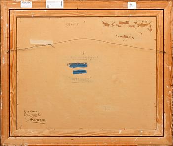 ERIK OLSON, olja på pannå, sign och dat 47.