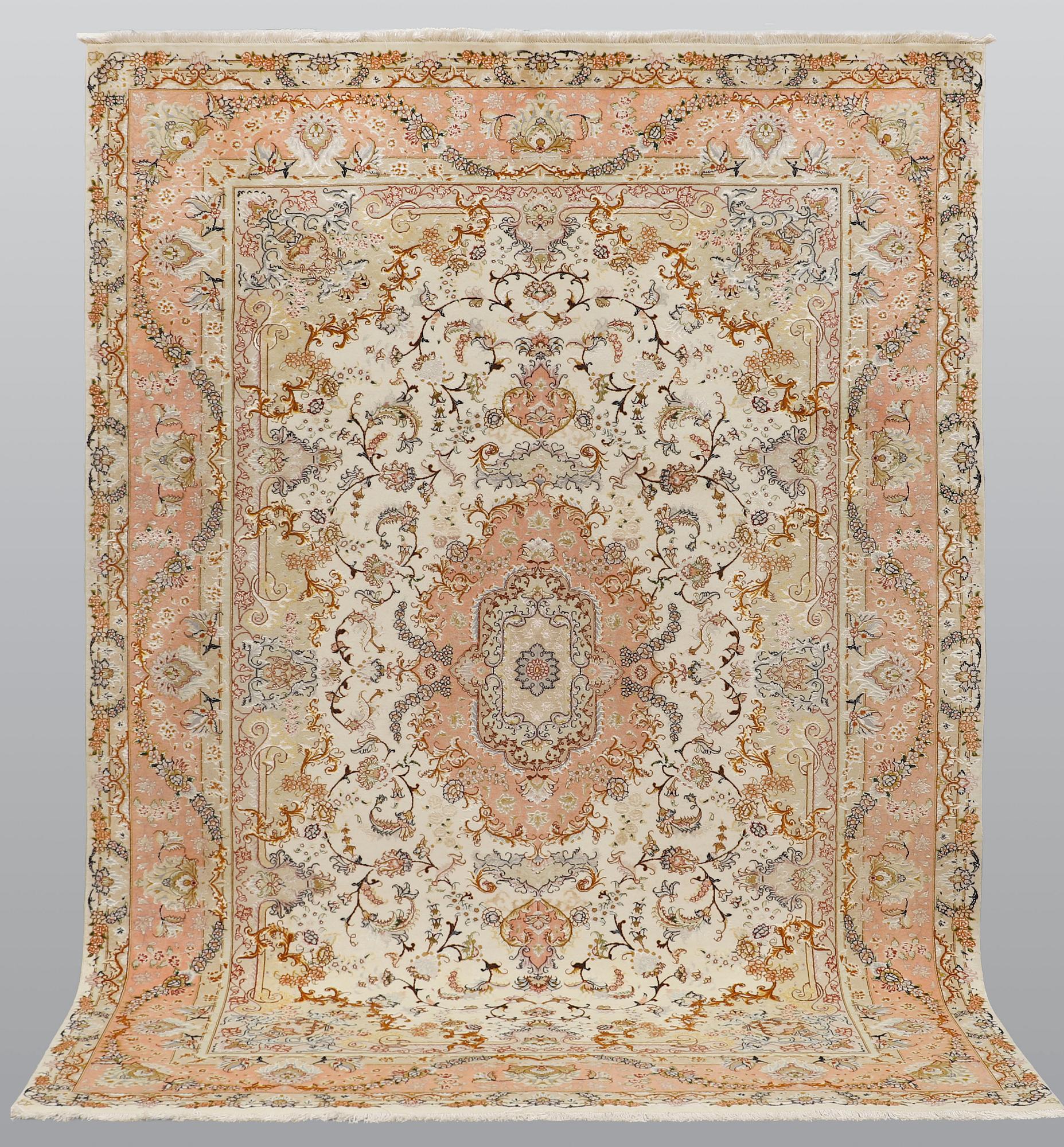 Matto, Tabriz, Part Silk, sk 50 Radj, ca 298 x 205 cm.