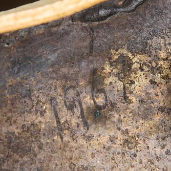 BORDSLAMPA, empirestil, 1800- och 1900-tal.