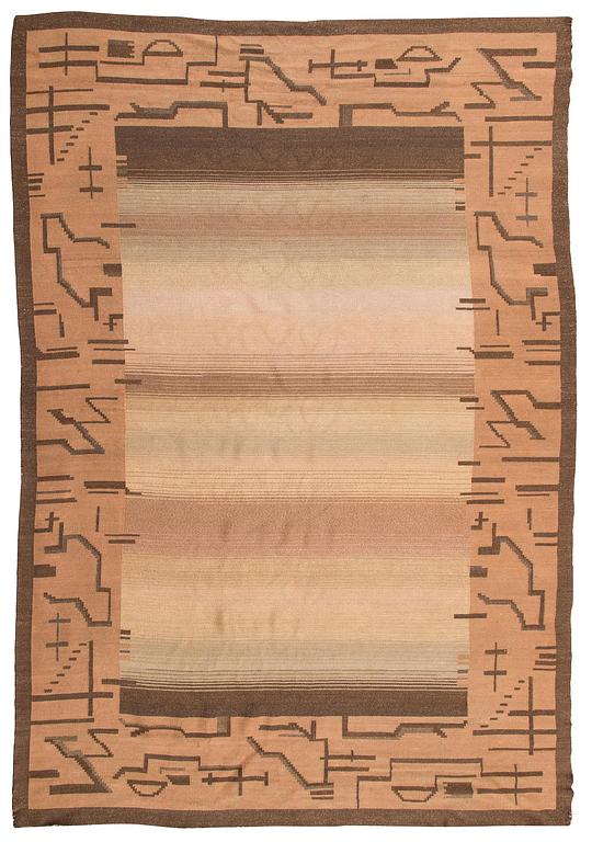 karvalankamatto, Aaltosen Mattokutomo, Kiikka 1930-luku. Noin 360 x 250 cm.