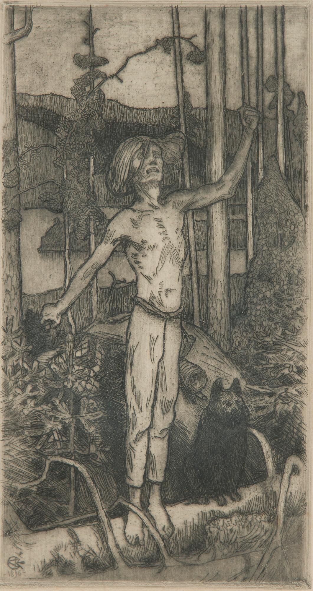 Akseli Gallen-Kallela, Kullervo's Curse.
