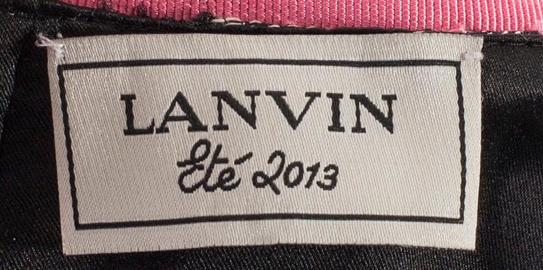 LANVIN, klänning, fransk storlek 40.