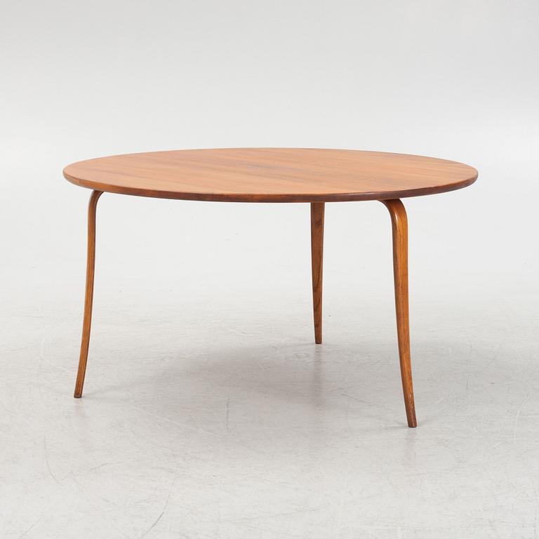 Bruno Mathsson, an 'Annika' coffee table, Karl Mathsson, Värnamo, 1940's.