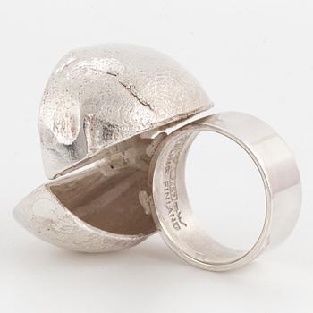 BJÖRN WECKSTRÖM, Ring, 'Ikaros', sterlingsilver. Lapponia 1971.