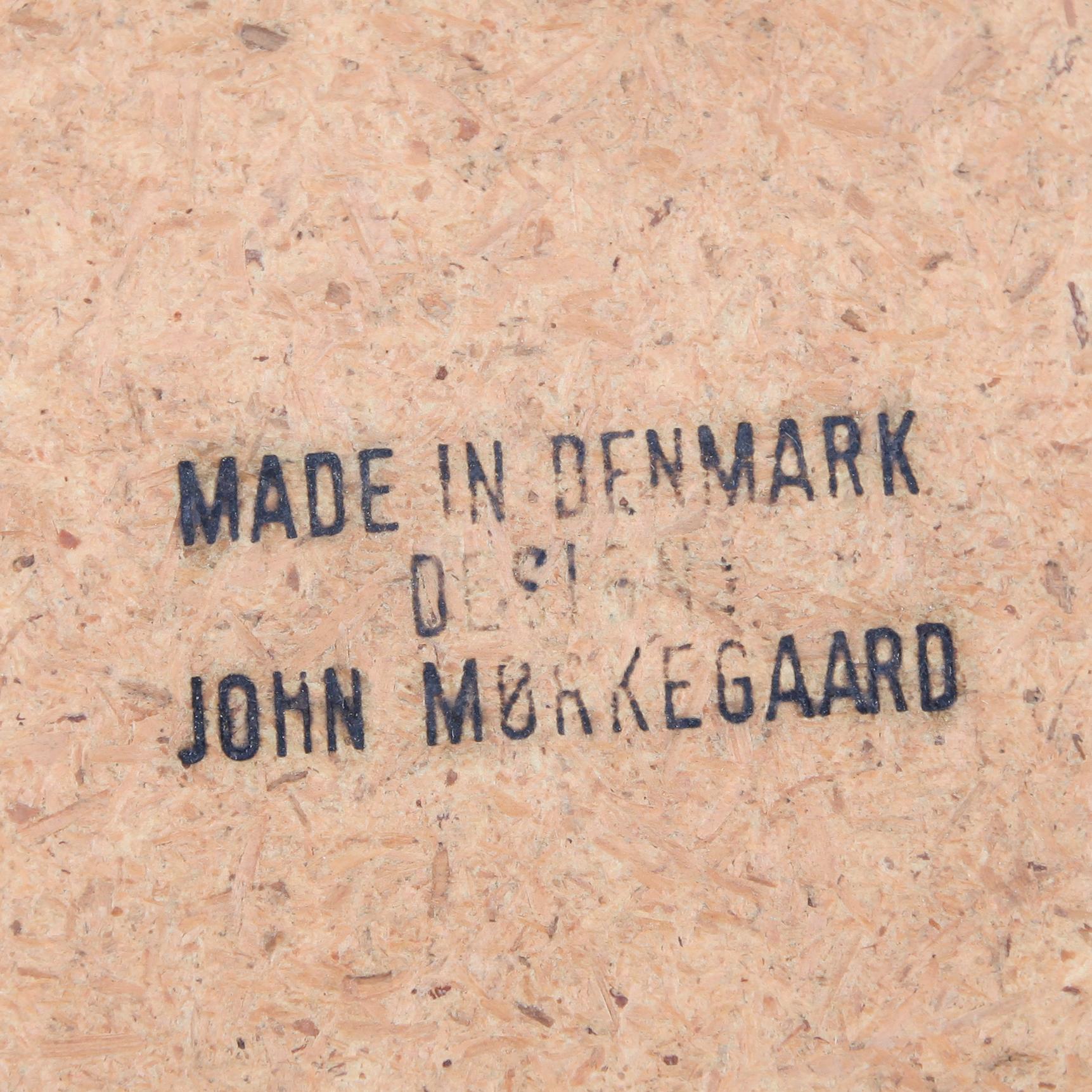 BORD, 1 par, John Mørkegaard, Danmark, 1960-tal.