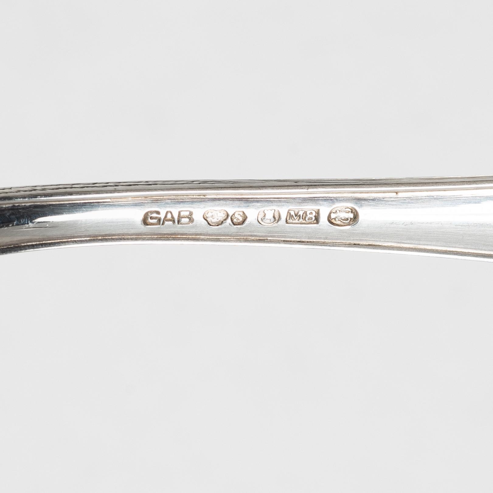 Cutlery set, 93 pieces, silver, “Vasa”, including GAB, Stockholm, 1938.