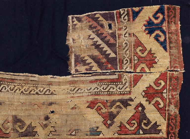 A mid 19th century Cappadocia fragment, c.120 x 93 cm.