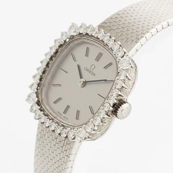 Omega, armbandsur, 24 x 24.