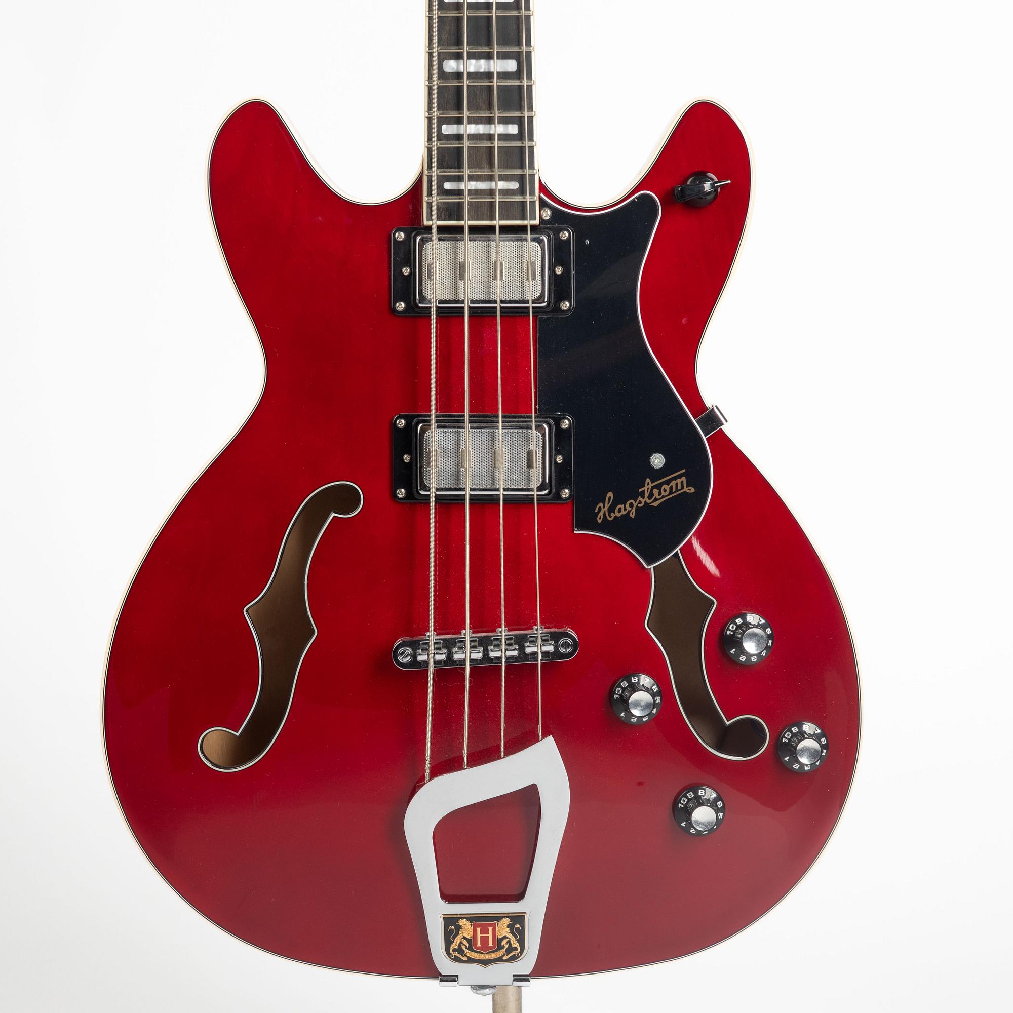 Hagström, "Viking", VIKB-WCT, semi-akustisk bas, Sverige, 2000-tal.