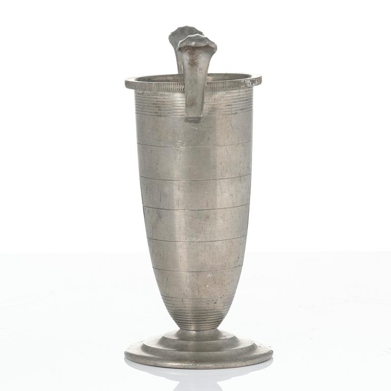 Sylvia Stave, a set of three vases, C.G. Hallberg, Stockholm, 1930s.