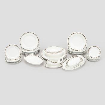 Arabia, Dinner Set, 31 pieces, early 20th century.