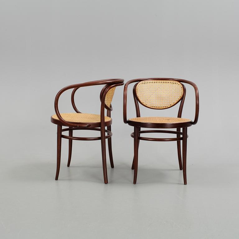KARMSTOLAR, 4 st, Thonet, "Thonet 80", 1900-talets slut.