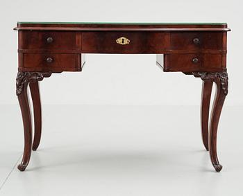 DAMSKRIVBORD/TOILETTEBORD, nyrokoko, 1800-talets andra hälft.